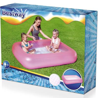 Бассейн надувной прямоугольный Aquababes 165см*104*25см 51115 Bestway