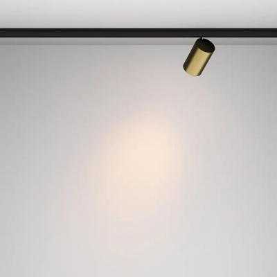 Трековый светильник Фокус / Focus Led Levity 2700К 9Вт 36°, TR187-1-9W2.7K-M-BBS. TM Maytoni