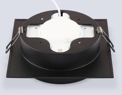 Светильник встраиваемый TU5230 BK черный IP20 GX70 D150*150*52