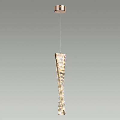 5674/10L LEDIO LN23 045 золотой Подвес LED 10W 3000K 550Лм 220V ROSELLE