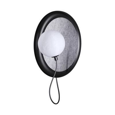 370974 OVER NT24 378 черный Светильник накладной настенный IP20 G9 7W 220V FELTO