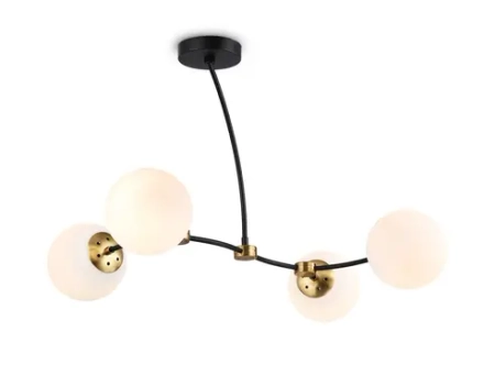 Подвесной светильник TR2544/4 BK/SB черный/бронза E27/4 max 60W 700*450*450