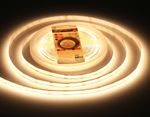 Светодиодная лента GS4651 COB 320Led/ 10W m/ 24V IP20 3000K 5m кратность резки 50mm (2 конт.)