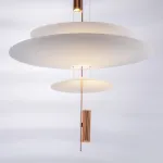 814532  2КОР! Люстра VIOLA LED 3x6W 560LM РОЗОВОЕ ЗОЛОТО/БЕЛЫЙ 3000K Lightstar