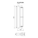 Бра Instante Chrome FL1178-2W, LED