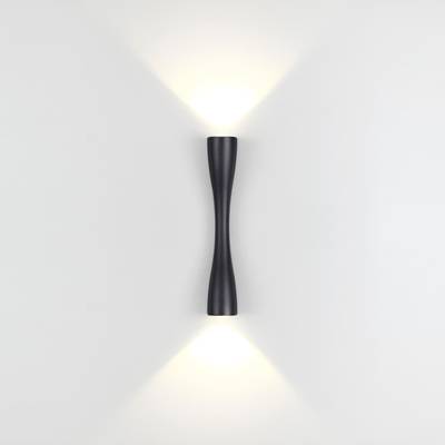 4291/10WL HIGHTECH ODL22 373 черный/металл Настенный светильник IP20 LED 10W 453Лм 3000K ANIKA