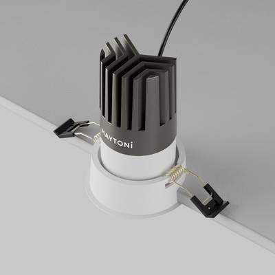 Встраиваемый светильник Dip Hight+ 3000K 15Вт 50° DL118-15W-3K-W. TM Maytoni