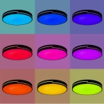 Citilux Купер Лайн CL72470GL1 LED RGB Светильник с пультом Чёрный