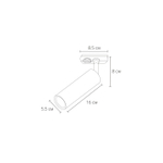Трековый светильник Arte Lamp BEID A1515PL-1SG, GU10