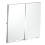 VLS000402 Клавиши для выключателя/переключателя двухклавишного с подсветкой, S70 (белый матовый). (ТМ Maytoni)