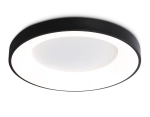 Потолочный светодиодный светильник FZ1403 BK черный IP20 48W 3000K-6500K D500*50 (ПДУ ИК)