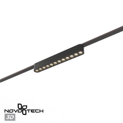 359459 SHINO NT24 000 черный Трековый смарт-светильник для низковольтного шинопровода с двумя режимами работы IP20 LED 12W 24V 3000-6000K EASY