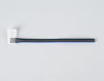 Соединитель гибкий односторонний для светодиодной ленты 5050 12/24V (4 конт.) 150 мм GS7251 (5шт)