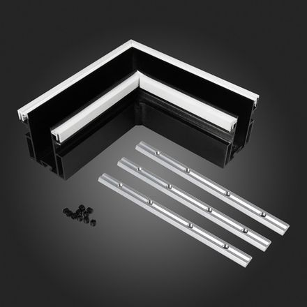 ST003.479.01 Угол-соединитель для профиля SKYLINE 48 с демпф. системой ST-Luce Черный