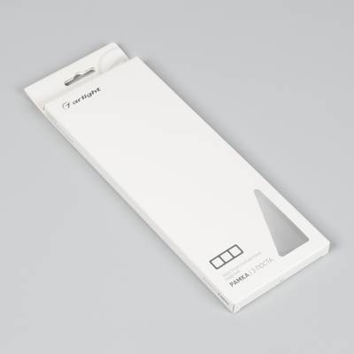 Рамка стеклянная FRM-OMALI-GS-3-BK (Arlight, -)