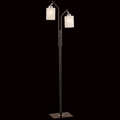 Citilux Оскар CL127921 Торшер с поворотными плафонами Венге Хром