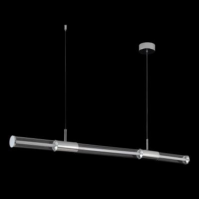 Светильник подвесной Crystal Lux LINEUP SP24W LED CHROME 3761/224