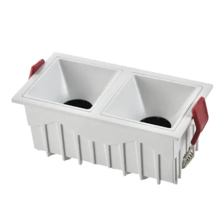 ST757.548.20 Св-к встр. Белый LED 2*10W 60° IP20 L65xW126xH52 85-265V В комплекте