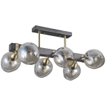 IL9736-6CSQ-79 BK AB светильник потолочный ILLUMICO, E14х6