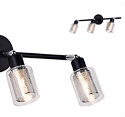 Спот Escada 1115/3A G9*40W Black/Chrome