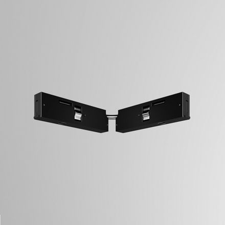 Коннектор питания угловой 3см Levity, TRA184CPC-1B-3. TM Maytoni
