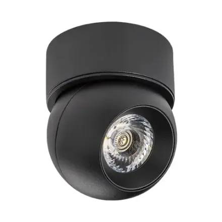 i07207 Светильник INTERO LED 9W 850LM 24G ЧЕРНЫЙ 3000K (217072+521707)