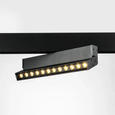 259037 Светильник 48V поворотный д/трека UNO LED 12W 800LM 24G ЧЕРНЫЙ МАТОВЫЙ 3000K Lightstar