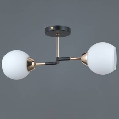 IL0689-2CSQ-24 BK FGD LIBRA светильник потолочный