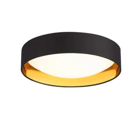 SLE201102-01 Светильник потолочный Черный, Золото/Белый LED 1*24W 4000K