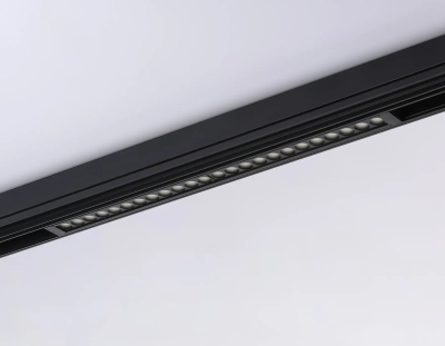Светильник светодиодный диммируемый для шинопровода Magnetic 220V GL1314 BK черный IP20 24W 3000K-6400K 24° 455*25*42 (Без ПДУ)