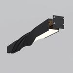 Радиусный профиль 35x35 Twist 180° черный, ALM-3535R-B-T-180°-0.5M. TM Maytoni