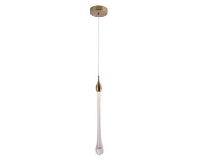 07860-1A,36 Подвес Асмер латунь d10 h200 Led 3W (3000K)