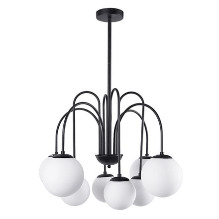 Люстра на штанге Arte Lamp MEBSUTA A1675LM-8BK, 8хE14