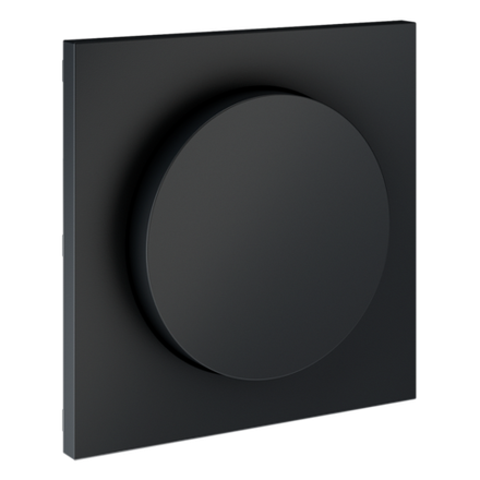 VLS002007 Накладка для светорегулятора поворотно-нажимного, S70 (графит). (ТМ Maytoni)