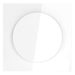 VLS002001 Накладка для светорегулятора поворотно-нажимного, S70 (белый глянцевый). (ТМ Maytoni)