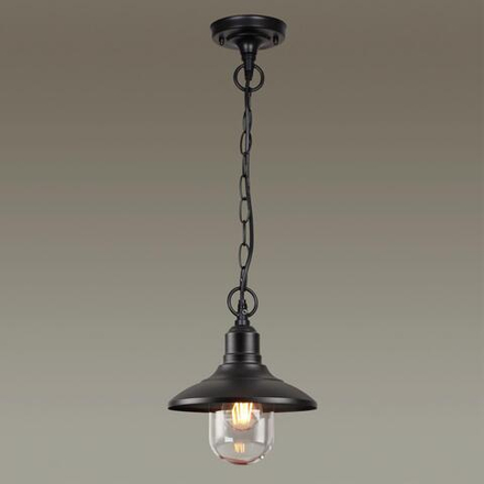 4965/1 NATURE ODL22 713 черный/стекло Ландшафтный подвес E27 1*60W IP44 CAMPA