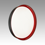 7710/EL COLOR SN 157 Светильник пластик/белый/красный LED 70Вт 3000-6000К D510 IP43 пульт ДУ TUNA RED