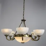 Подвесная люстра Arte Lamp WINDSOR A3777LM-6-2AB, 6хE14