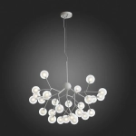 SL376.503.27 Люстра подвесная ST-Luce Белый/Белый,Прозрачный G4 LED 27*2W