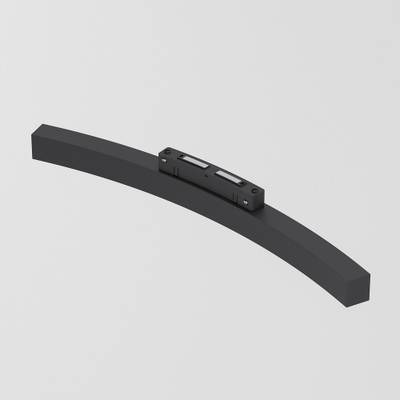 Slim Magnetic Трековый светильник для радиусного шинопровода 12W 4200K Intenso чёрный Ø 1200мм 85186/01