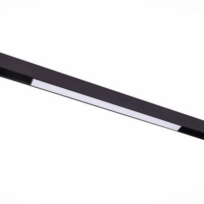 ST360.436.12 Магнитный трековый светильник Черный LED 1*12W 3000K 780Lm Ra>80 120 IP20 L406xW22xH44 48V