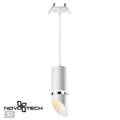 370906 SPOT NT22 330 белый/хром Светильник встраиваемый влагозащищенный IP44 GU10 9W 220V DELTA