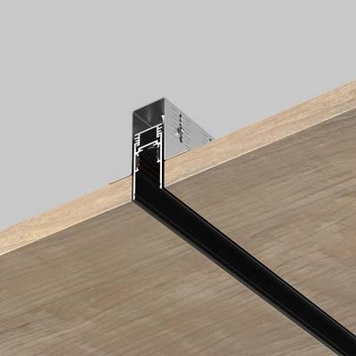 Крепеж для установки шинопровода Exility в деревянный потолок, TRA034HCB. TM Maytoni