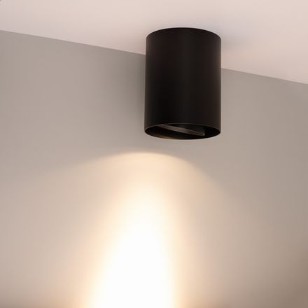 Светильник SP-FOCUS-R132-24W Warm3000 (BK, 15 deg, 230V) (Arlight, IP54 Металл, 5 лет)