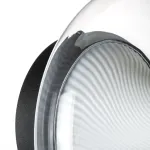 612017 Люстра PALERMO 8W LED 350LM G ЧЕРНЫЙ/ПРОЗРАЧНЫЙ 3000K Lightstar