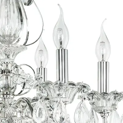 790064 Люстра SCHON 6x60W E14 Silver Lightstar