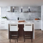 LED светильник подвесной в стиле лофт 50135/1 LED хром/черный, LED