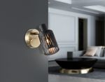 Светильник накладной TR8667 BK/SB чёрный/бронза E14 max 60W 180*100*150