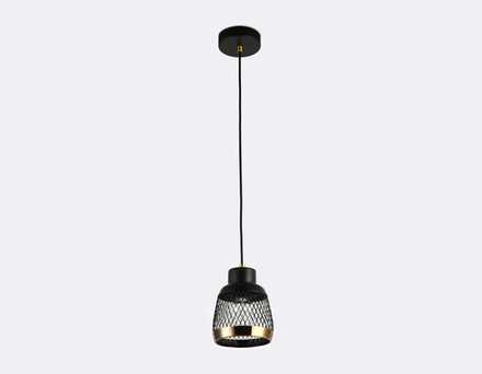 Подвесной светильник TR8005 SB/BK бронза/черный E27 max 40W D125*915