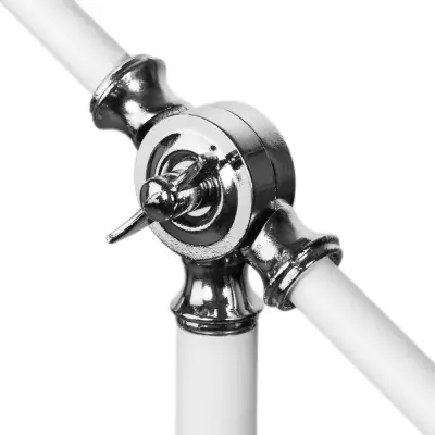 Торшер Arte Lamp BRACCIO A2054PN-1WH, 1хE27